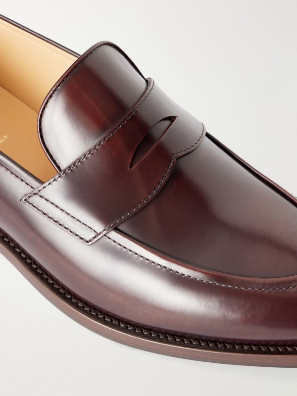 Leather Penny Loafers - CU Leather Penny Loafers - CU