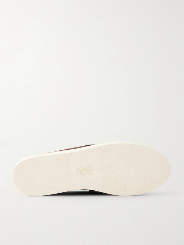 Suede Penny Loafers - E1 Suede Penny Loafers - E1