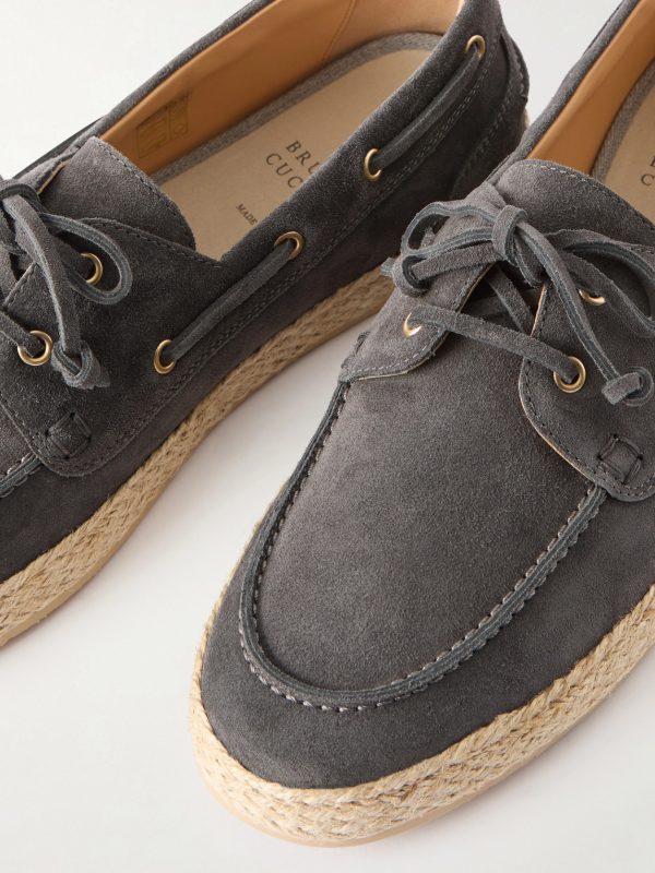 Suede Boat Shoes - CU Suede Boat Shoes - CU