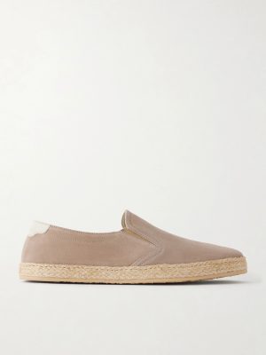 Suede Espadrilles