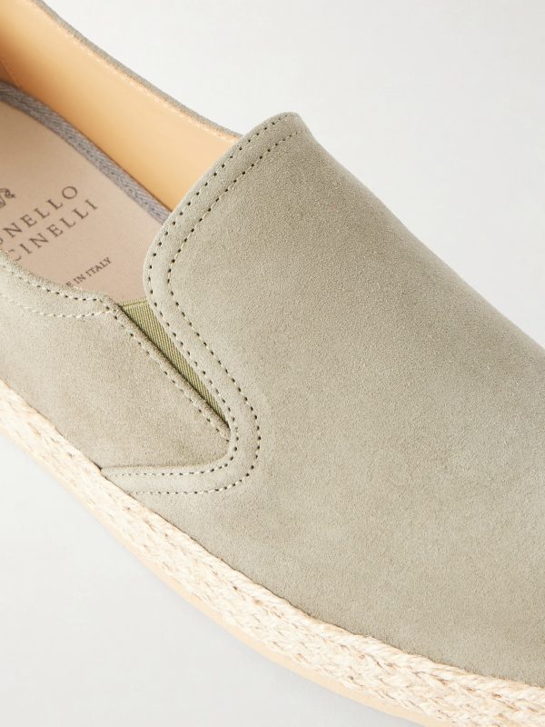 Suede Espadrilles - CU Suede Espadrilles - CU