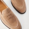 Calf Suede Penny Loafers - CU Calf Suede Penny Loafers - CU