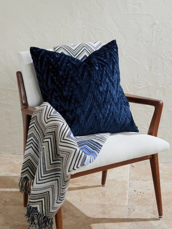 Fossile jacquard cushion - OU