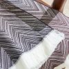 Timmy Fringed Striped Wool Throw - CU Timmy Fringed Striped Wool Throw - CU