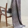 Timmy Fringed Striped Wool Throw Timmy Fringed Striped Wool Throw