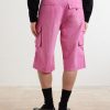 Straight-Leg Cotton-Poplin Cargo Shorts - BK