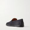 Suede Penny Loafers - BK Suede Penny Loafers - BK