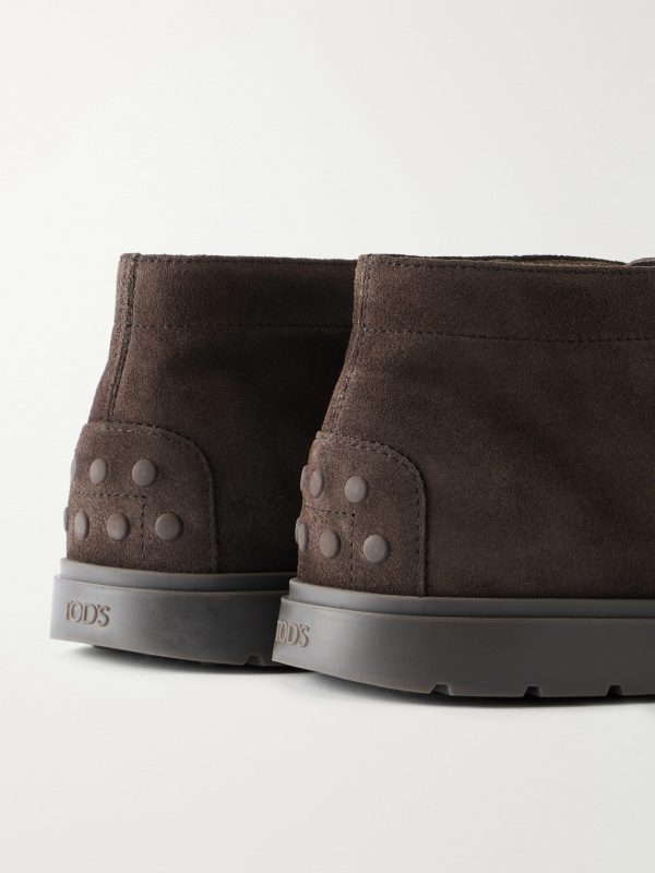 Suede Lace-Up Boots - CU Suede Lace-Up Boots - CU