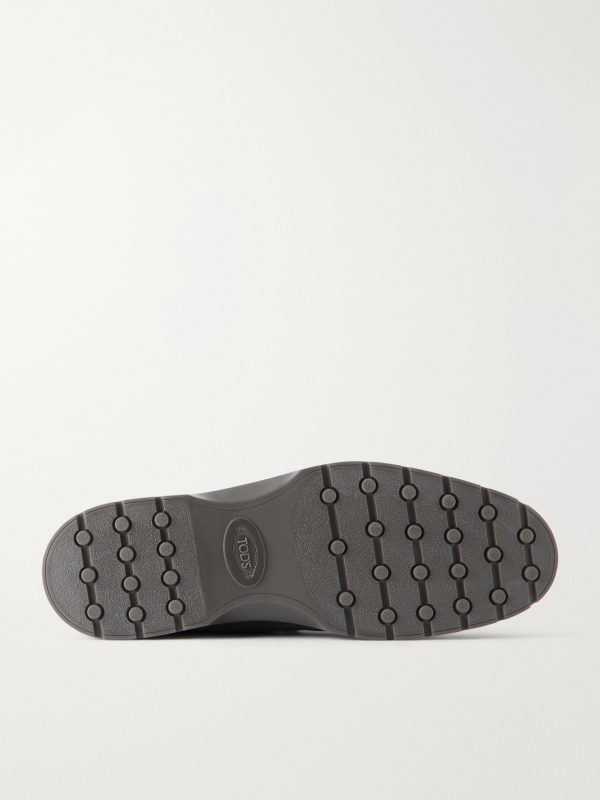 Suede Lace-Up Boots - E1 Suede Lace-Up Boots - E1
