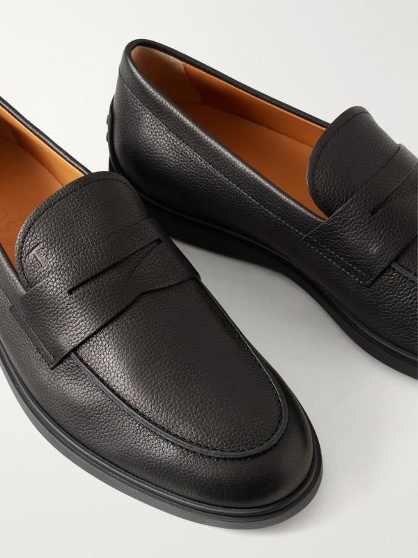 Full-Grain Leather Penny Loafers - CU