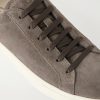 Paneled Rubber-Trimmed Suede Sneakers - CU Paneled Rubber-Trimmed Suede Sneakers - CU