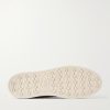 Paneled Rubber-Trimmed Suede Sneakers - E1 Paneled Rubber-Trimmed Suede Sneakers - E1