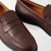Full-Grain Leather Penny Loafers - CU