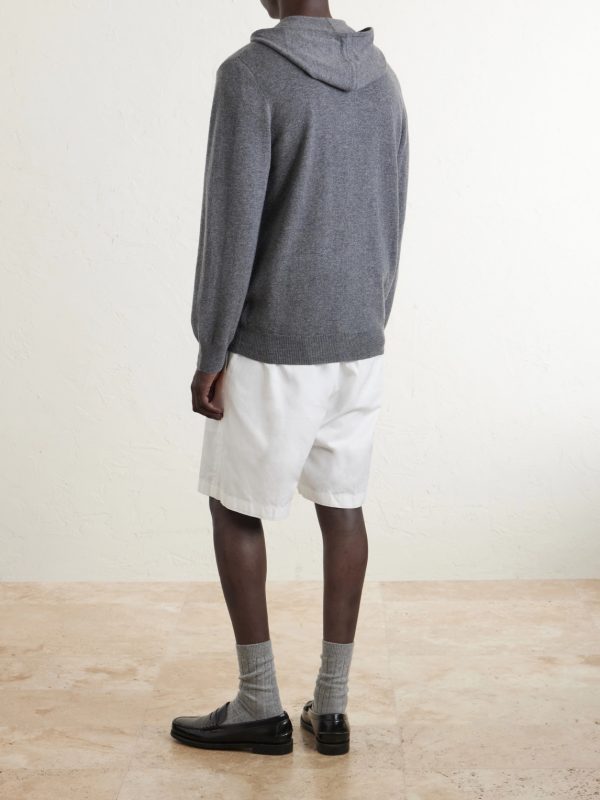 Ladbroke Organic Cashmere Hoodie - BK Ladbroke Organic Cashmere Hoodie - BK