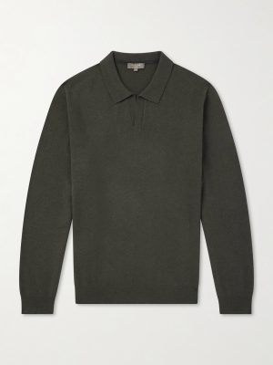 Sloane Organic Cashmere Polo Shirt
