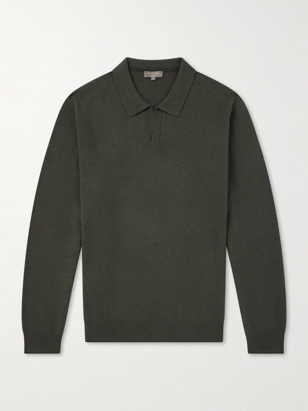 Sloane Organic Cashmere Polo Shirt Sloane Organic Cashmere Polo Shirt