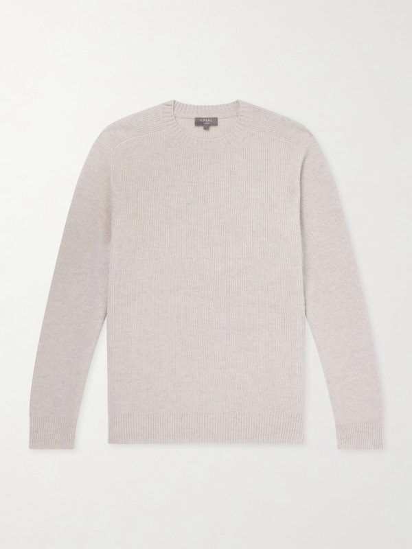 English Rib Cashmere Sweater English Rib Cashmere Sweater