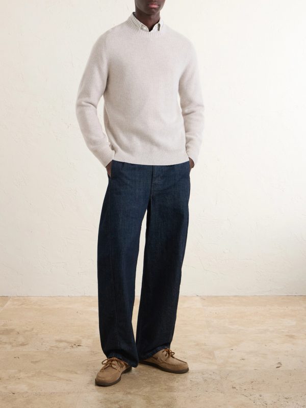 English Rib Cashmere Sweater - OU English Rib Cashmere Sweater - OU