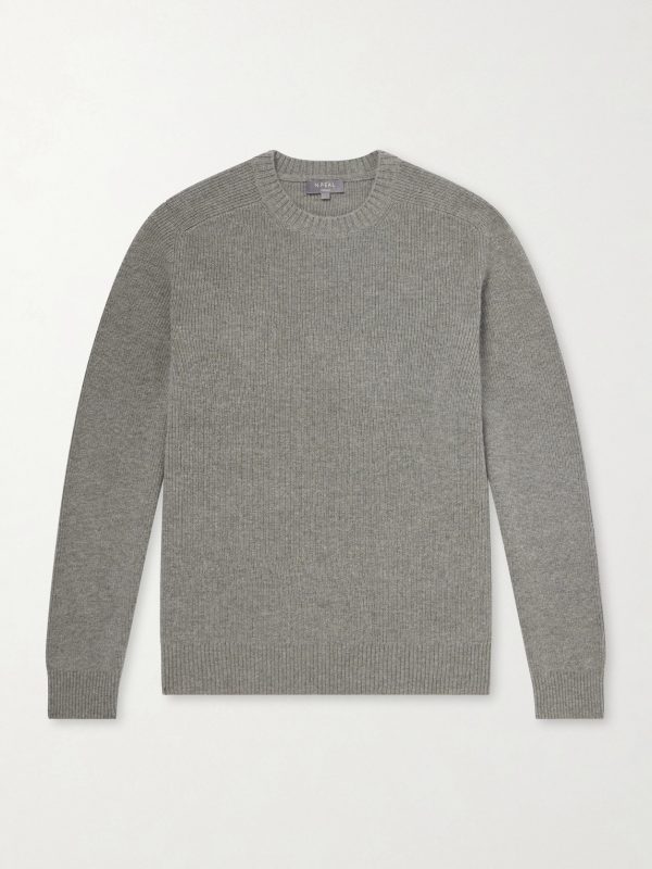 Raglan Organic Cashmere Knitwear Sweatshirt Raglan Organic Cashmere Knitwear Sweatshirt