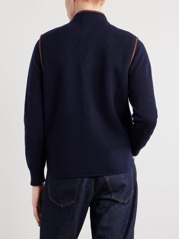 Shaftsbury Organic Cashmere Gilet - BK Shaftsbury Organic Cashmere Gilet - BK
