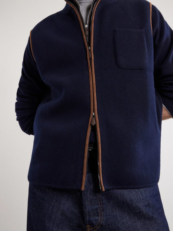Shaftsbury Organic Cashmere Gilet - CU Shaftsbury Organic Cashmere Gilet - CU