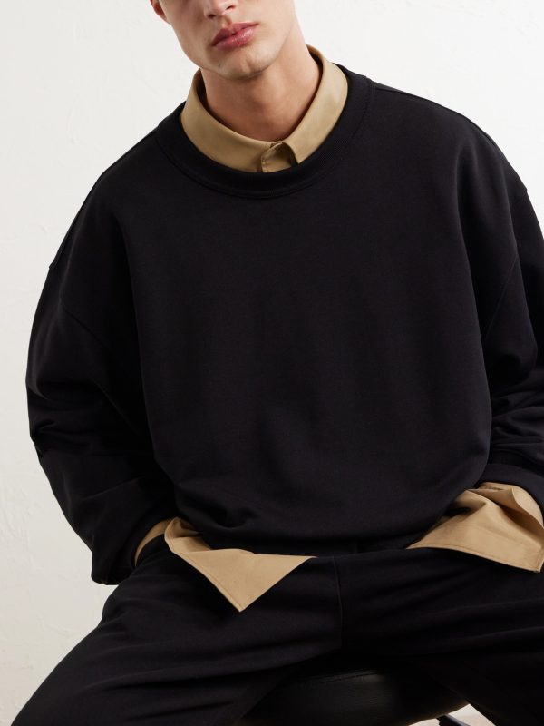 Hax Oversized Cotton Sweatshirt - CU Hax Oversized Cotton Sweatshirt - CU