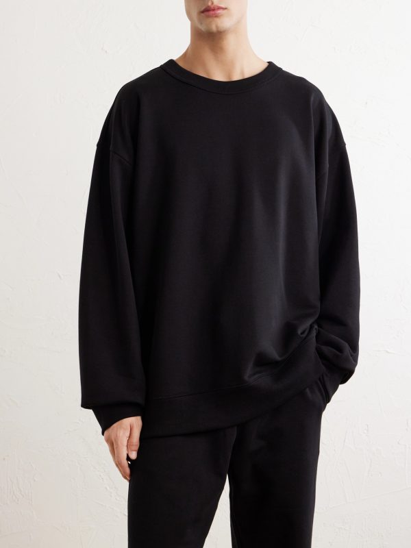 Hax Oversized Cotton Sweatshirt - FR Hax Oversized Cotton Sweatshirt - FR