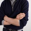 Carnaby Organic Cashmere Half-Zip Sweater - CU