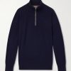 Carnaby Organic Cashmere Half-Zip Sweater