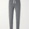 Straight-Leg Organic Cashmere Sweatpants