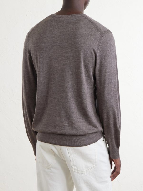 Conduit Cashmere and Silk-Blend Sweater - BK