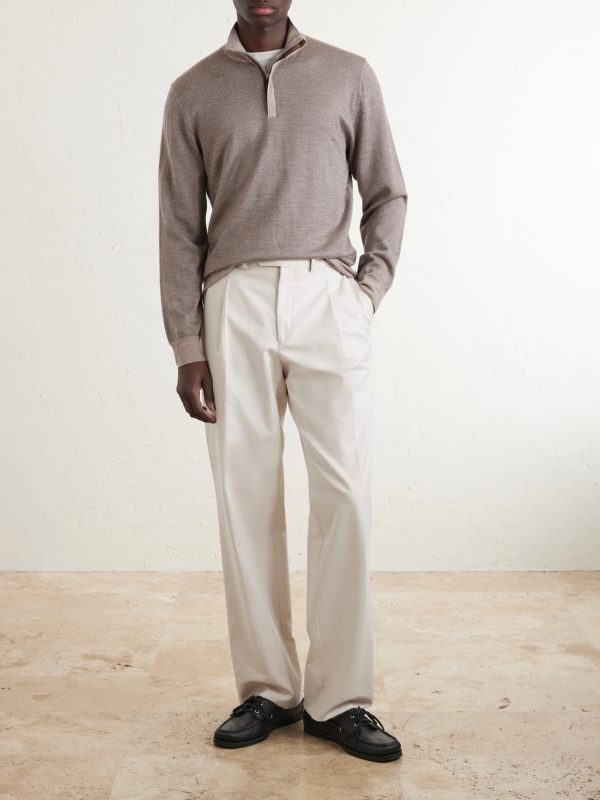 Cashmere and Silk-Blend Shirt - OU Cashmere and Silk-Blend Shirt - OU
