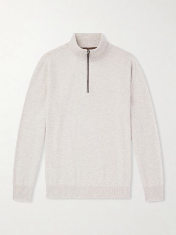 Carnaby Organic Cashmere Half-Zip Sweater Carnaby Organic Cashmere Half-Zip Sweater
