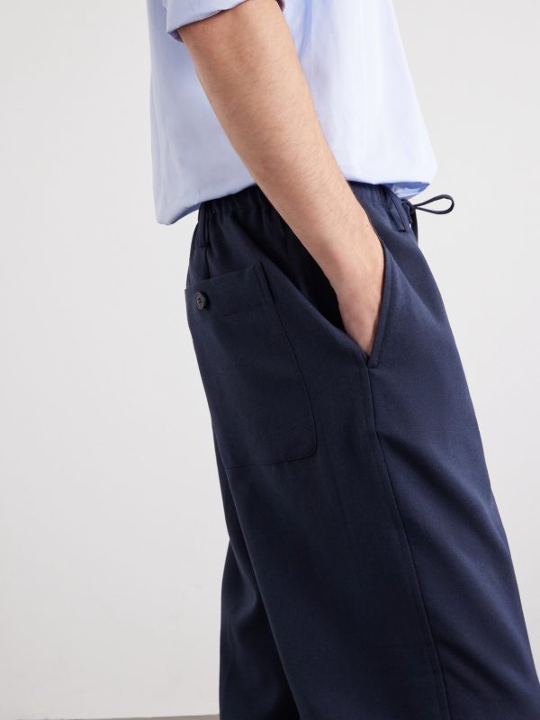 Penny Straight-Leg Wool Trousers - CU Penny Straight-Leg Wool Trousers - CU