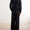 Merino Wool Rollneck Sweater - BK