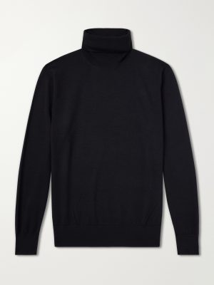 Merino Wool Rollneck Sweater