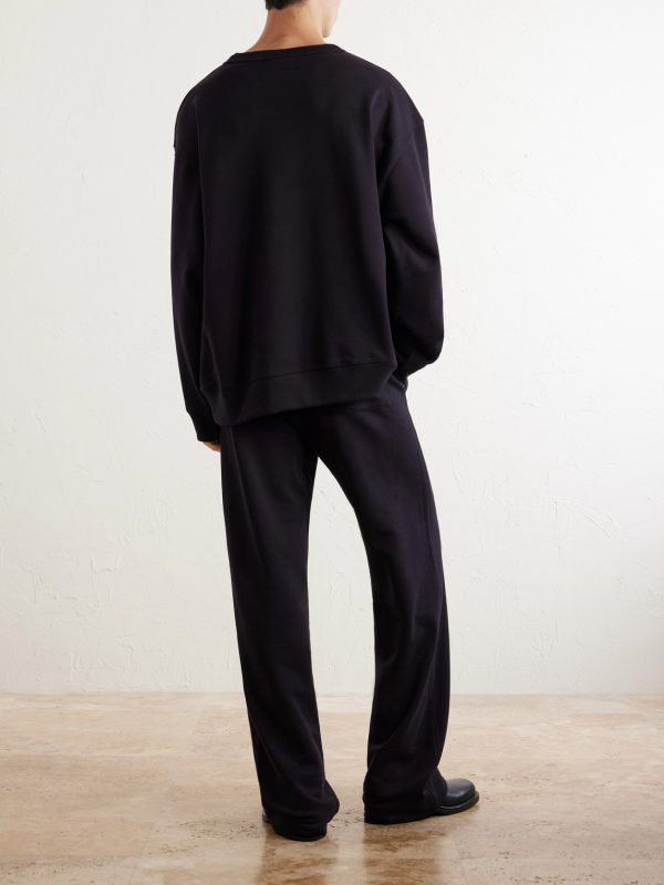 Hax Oversized Cotton Sweatshirt - BK Hax Oversized Cotton Sweatshirt - BK