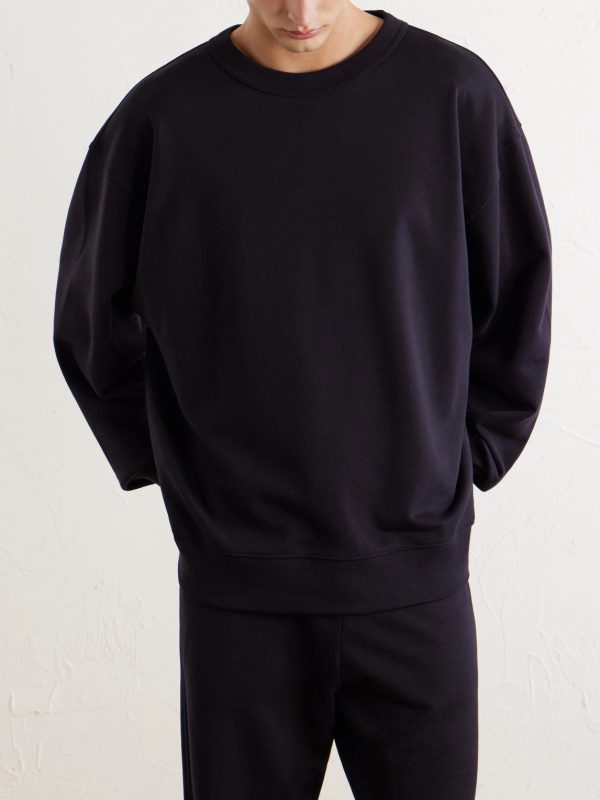 Hax Oversized Cotton Sweatshirt - FR Hax Oversized Cotton Sweatshirt - FR