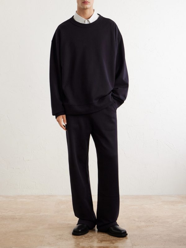 Hax Oversized Cotton Sweatshirt - OU Hax Oversized Cotton Sweatshirt - OU