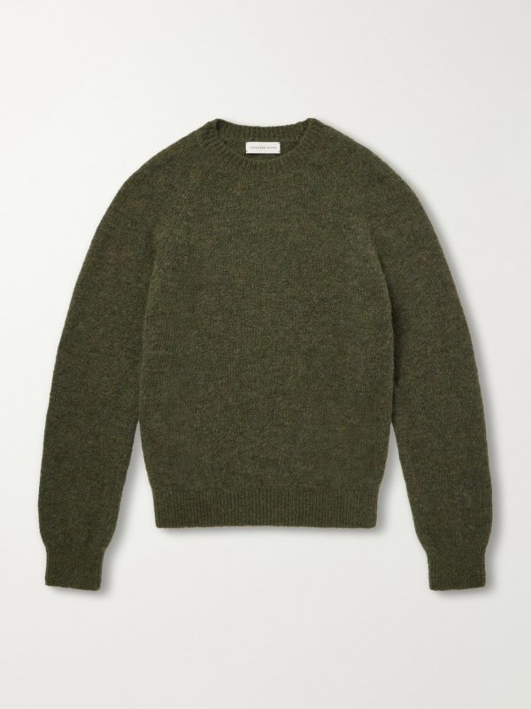 Brushed Alpaca-Blend Sweater Brushed Alpaca-Blend Sweater