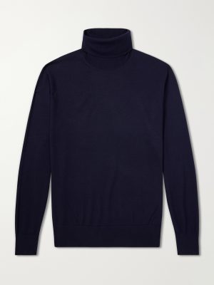 Merino Wool Rollneck Sweater
