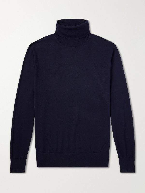 Merino Wool Rollneck Sweater Merino Wool Rollneck Sweater