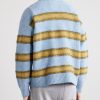 Master Striped Alpaca-Blend Sweater - BK Master Striped Alpaca-Blend Sweater - BK