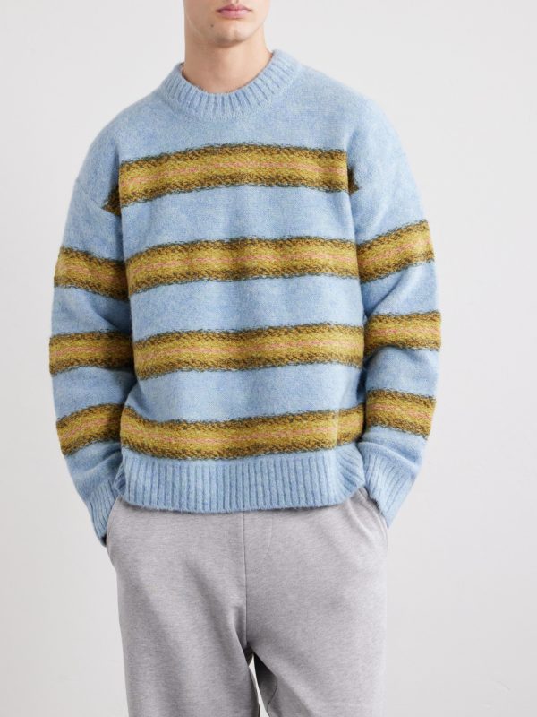 Master Striped Alpaca-Blend Sweater - FR Master Striped Alpaca-Blend Sweater - FR