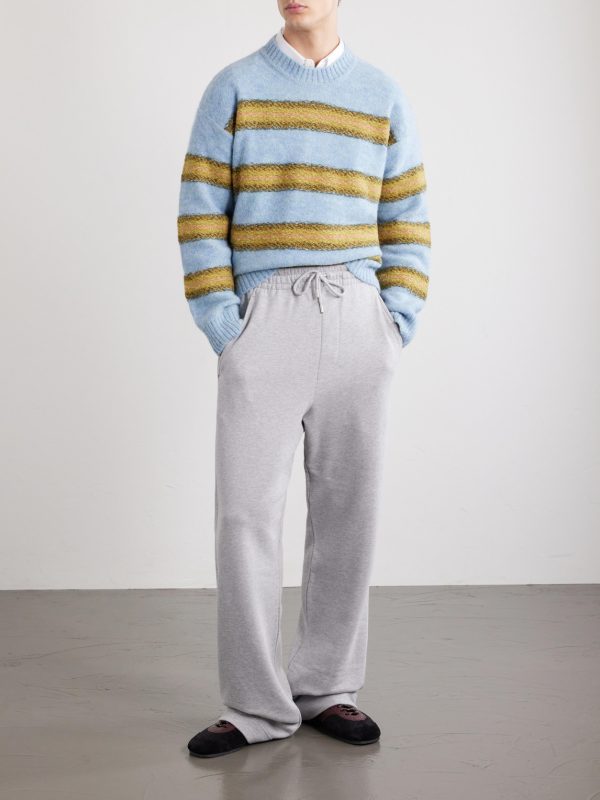 Master Striped Alpaca-Blend Sweater - OU Master Striped Alpaca-Blend Sweater - OU