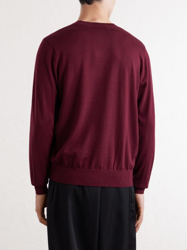 Merino Wool Sweater - BK Merino Wool Sweater - BK