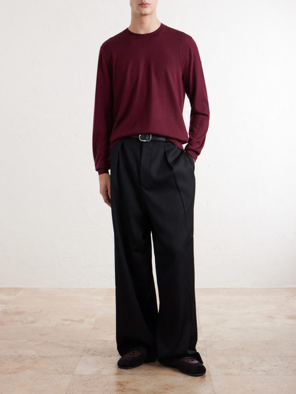 Merino Wool Sweater - OU Merino Wool Sweater - OU