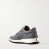 Paneled Suede Sneakers - BK Paneled Suede Sneakers - BK