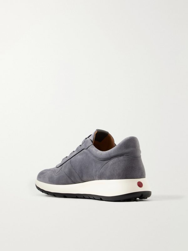 Paneled Suede Sneakers - BK Paneled Suede Sneakers - BK