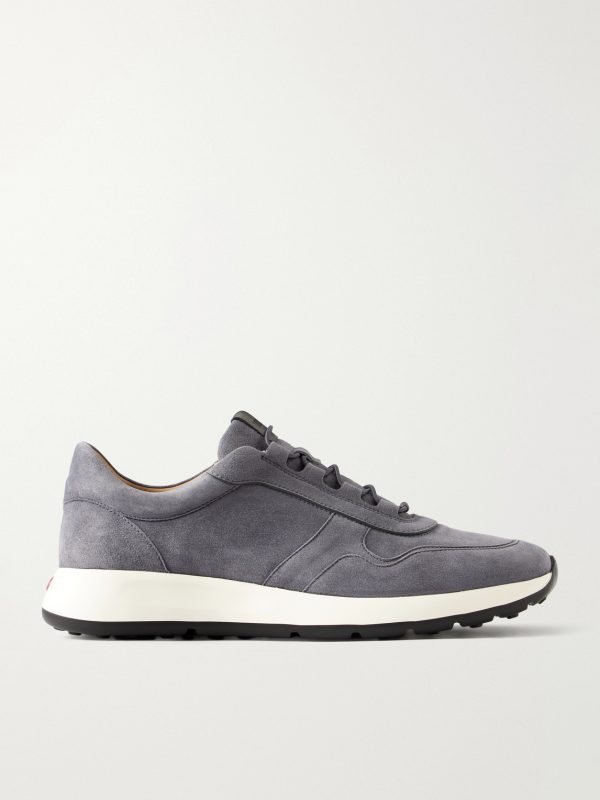 Paneled Suede Sneakers Paneled Suede Sneakers